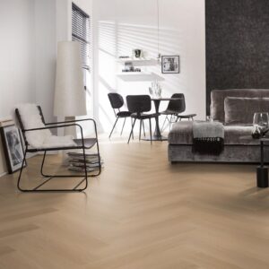 Spigato Estino visgraat dryback dark oak 6611161119 Ambiant pvc vloer