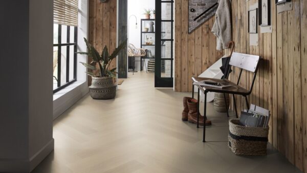 Spigato Estino visgraat dryback beige Ambiant sfeerfoto 2