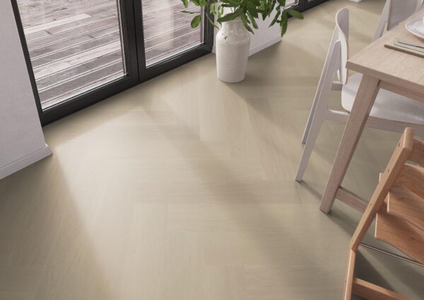 Spigato Estino visgraat dryback beige Ambiant sfeerfoto 1