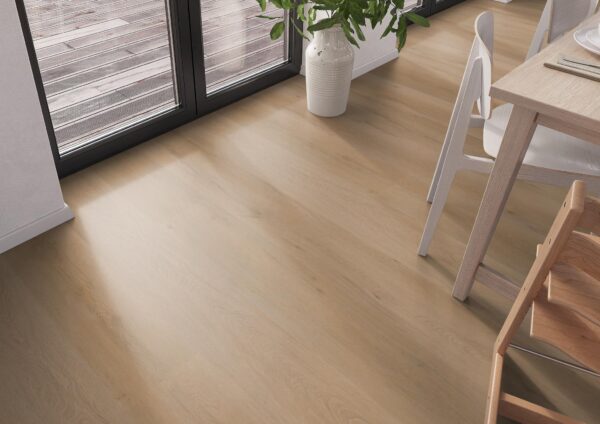 Vivero dryback Warm Oak Ambiant 6096182519 pvc vloer sfeerfoto