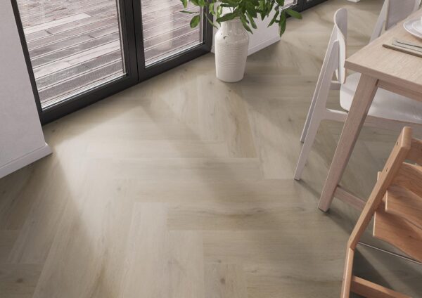 Spigato Vivero visgraat dryback Light Oak Ambiant 6411182019 sfeerfoto