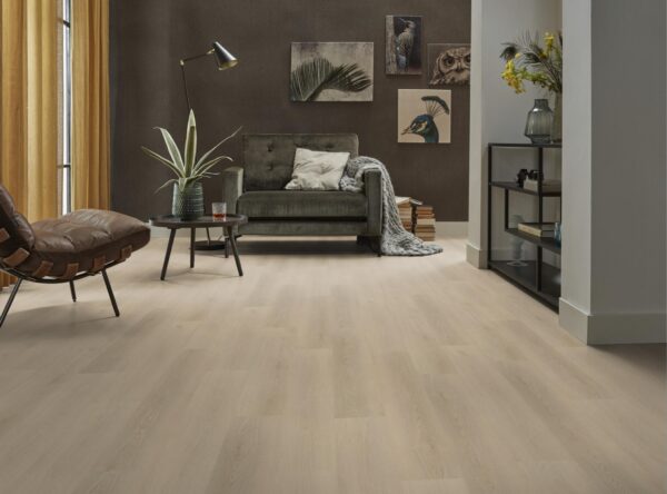 Navaro dryback Beige van Ambiant 6811751019 pvc vloer rechte plank