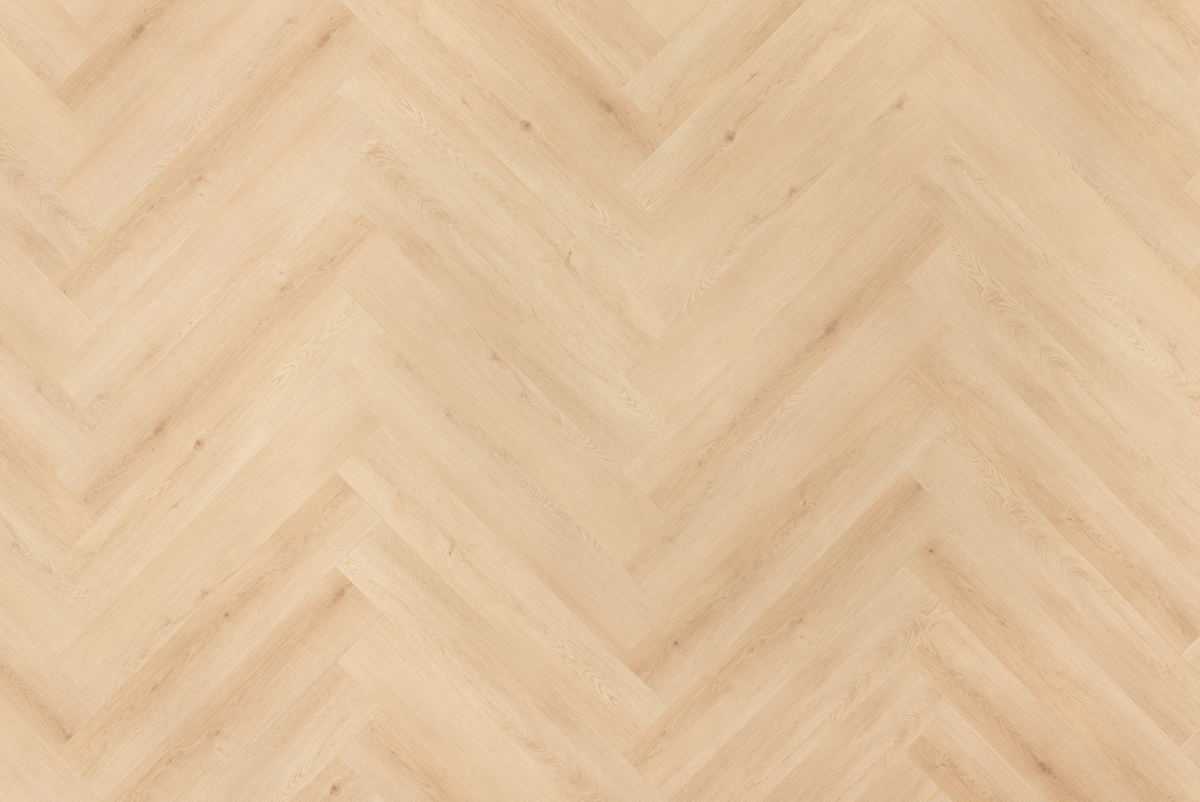 Floer Walvisgraat PVC vloer Cetus Crème detail