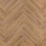 Floer Walvisgraat PVC Narwal Nootbruin detail